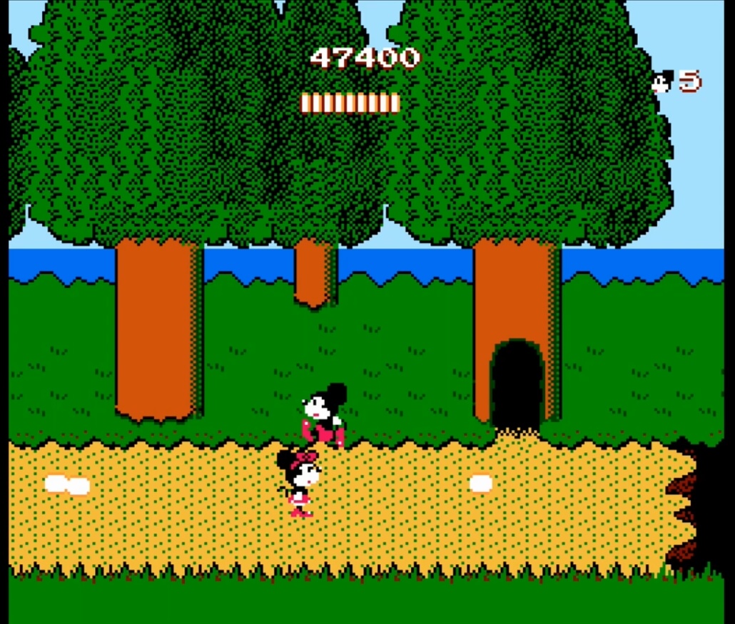 Mickey Mousecapad - геймплей игры Dendy\NES